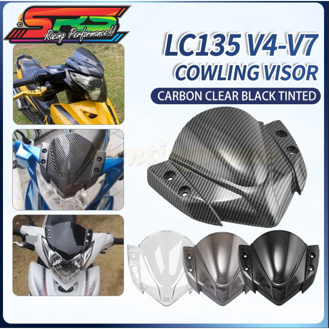 Visor LC 135 V4 MX King MX NEW ORIGINAL Malaysia