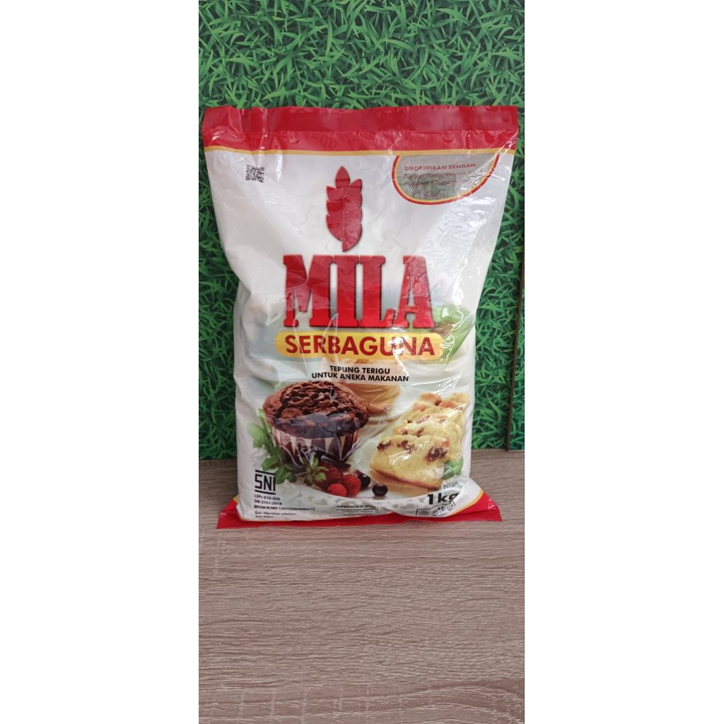 

Tepung terigu serbaguna Mila 1kg