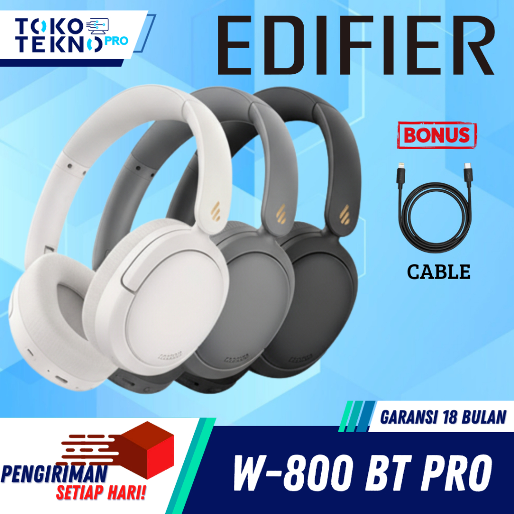 Edifier W800BT PRO / W-800 BT PRO Hi-Res Audio ANC Headphone