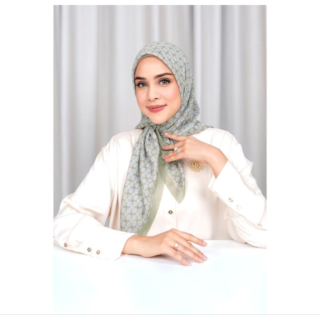 Buttonscarves benang jarum