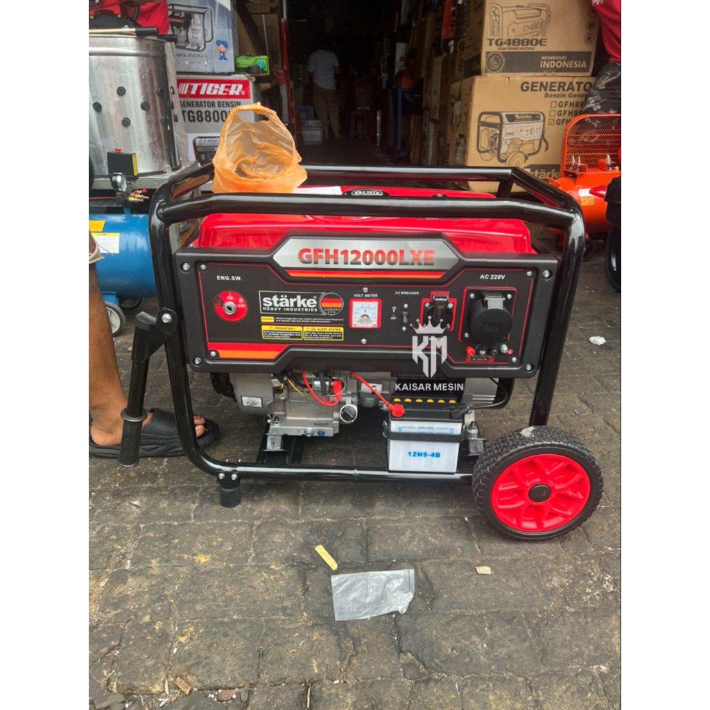 GENSET STARKE BENSIN GFH 12000LXE 8000 WATT GFH 12000 LXE 100% TEMBAGA