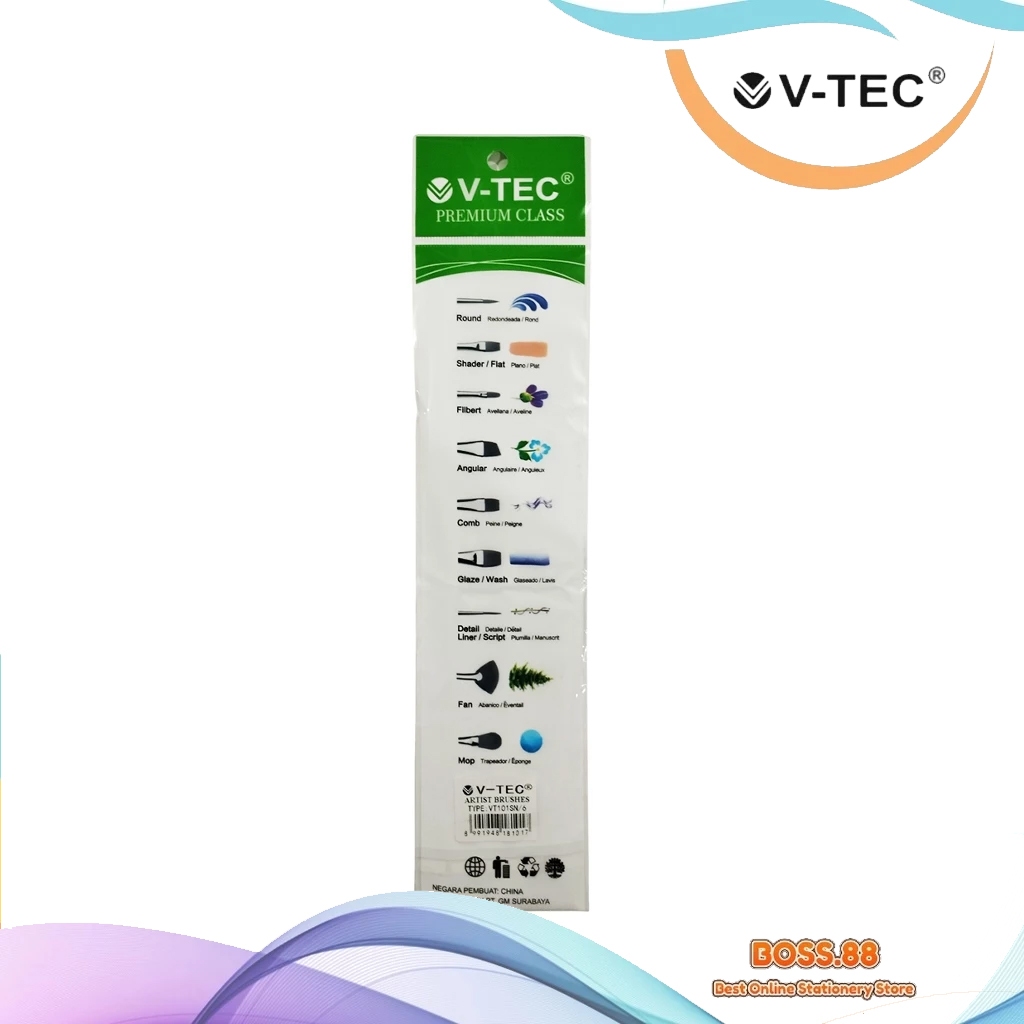 

KUAS V-TEC TYPE VT101 SN/6 (1 SET)