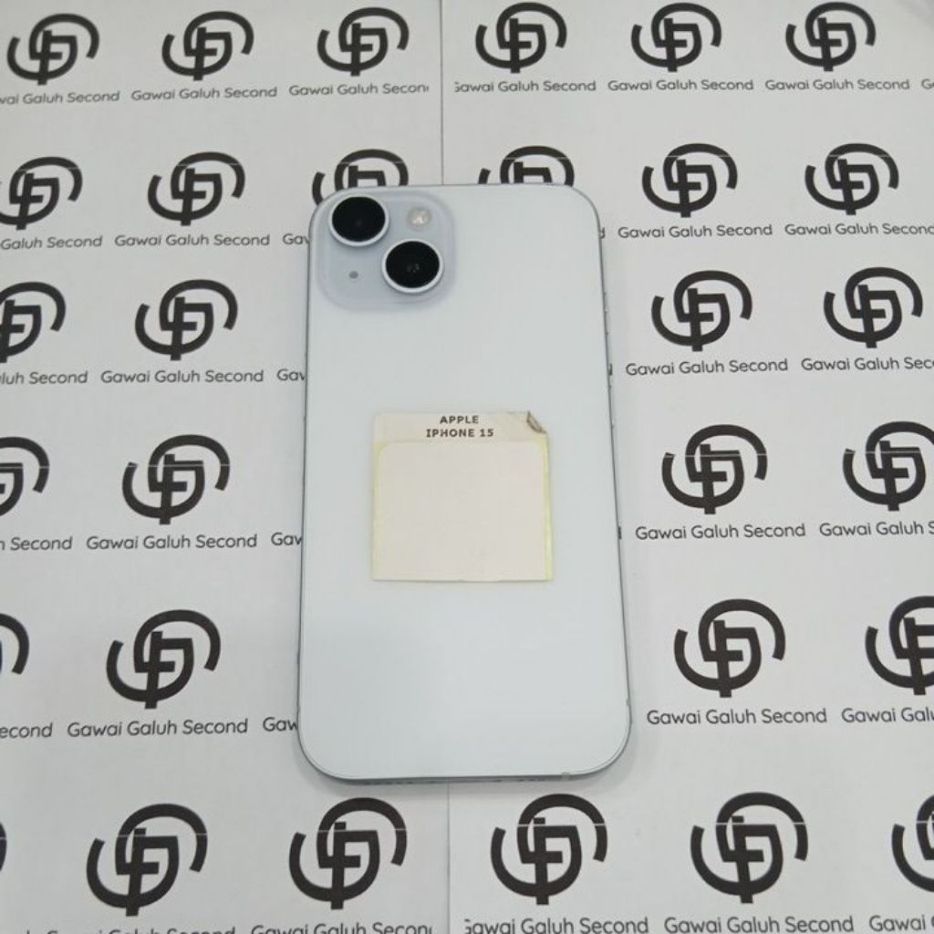 HANDPHONE SECOND IPHONE 15 BLUE 6/128 ORIGINAL IBOX