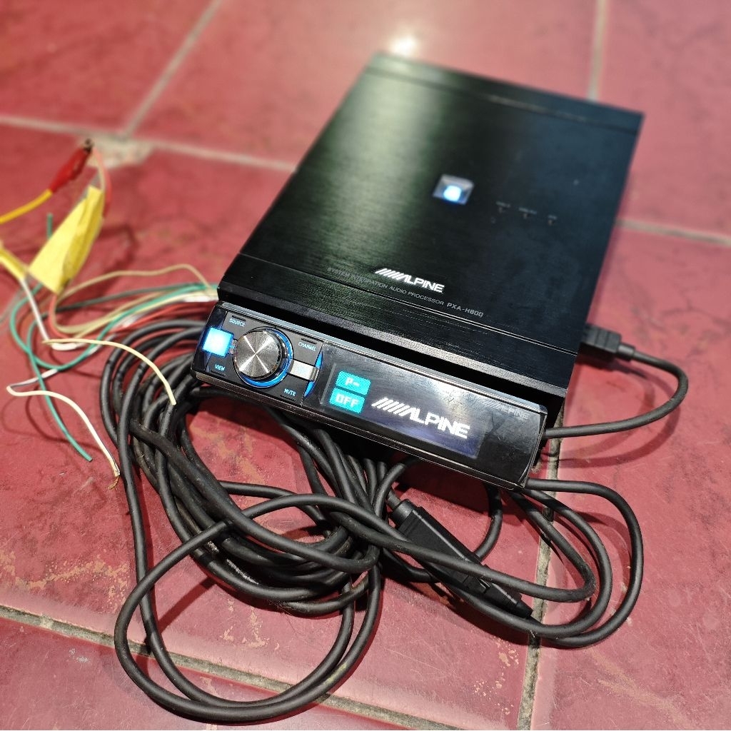 Processor Alpine PXA-H800 + RUX-C800 segel