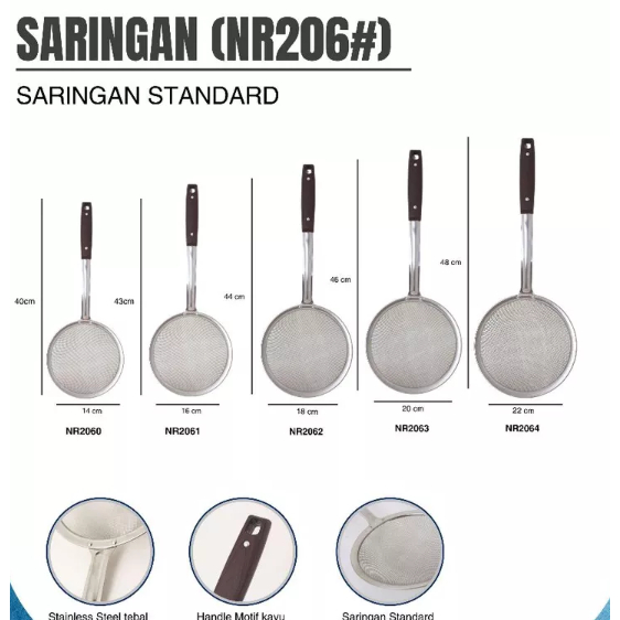 Saringan Minyak Halus 2 Model Full Stainless/Saringan Teh/Saringan Tepung/ Saringan Minyak Stainless