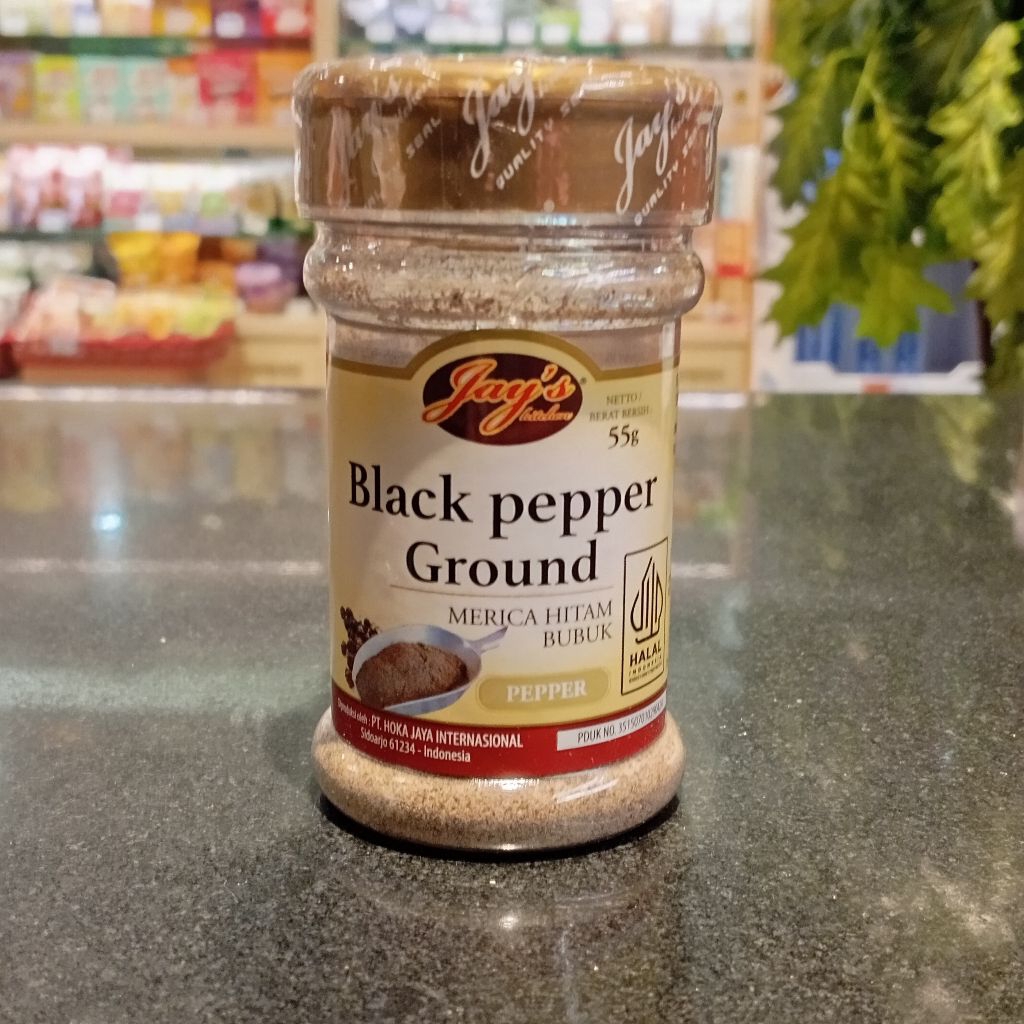 

Black Pepper Ground by Jay's 55gr