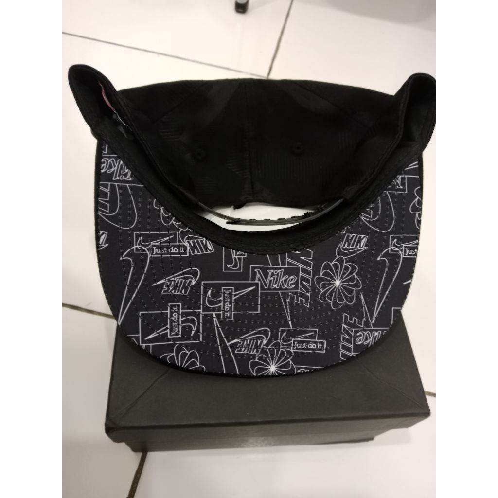 Topi NIke # Snapback # Black # Original #