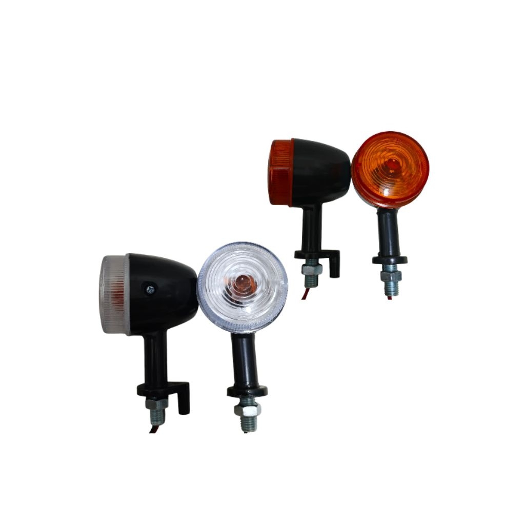 lampu sein bulat model scoopy universal lampu sein motor bulat