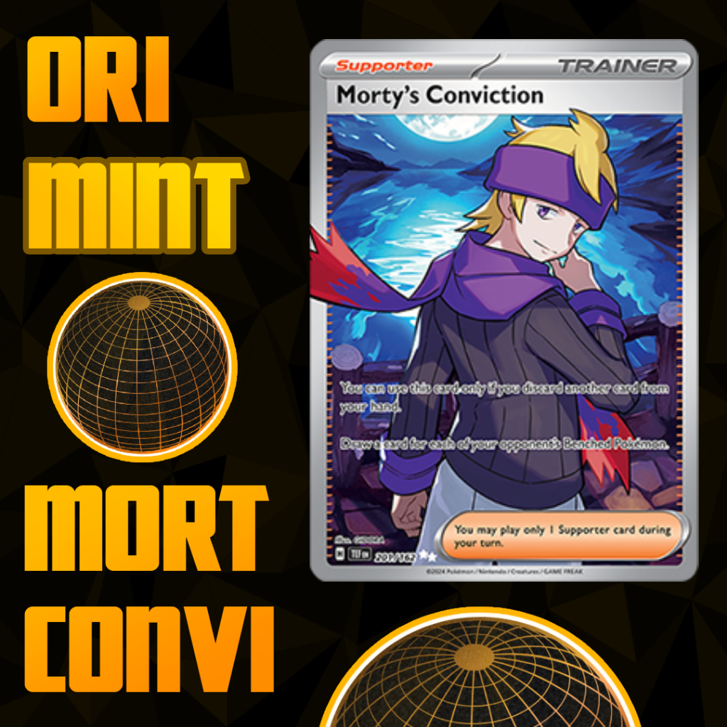 Kartu Pokemon TCG Mortys Conviction ENGLISH AR