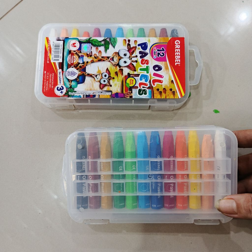 

Crayon Greebel 12 Warna