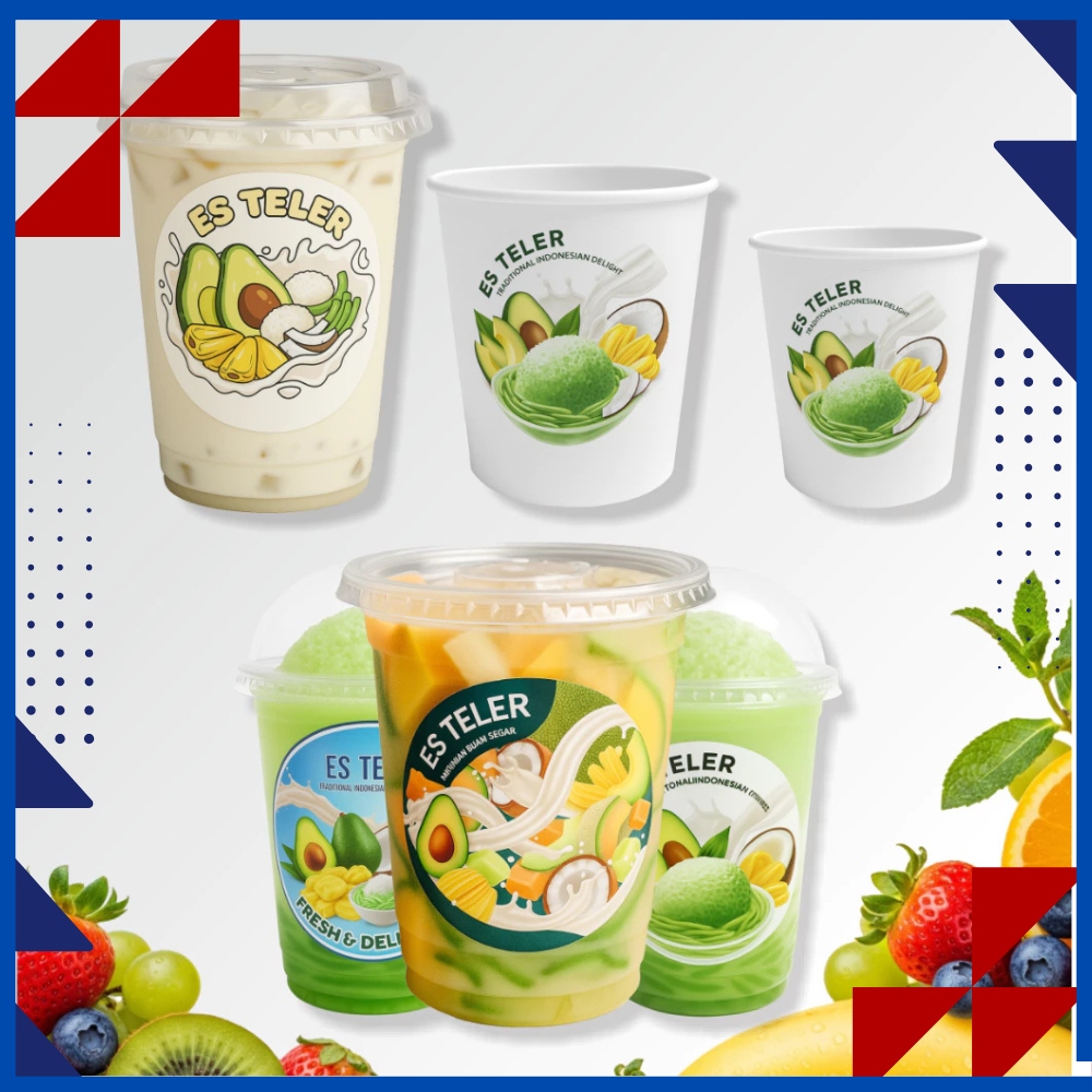 

Stiker Label Es Teler Sticker Kemasan Minuman Es Teler