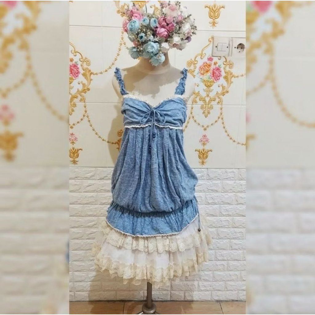 (RARE) LIZ LISA liz lisa, shoujo, top ori