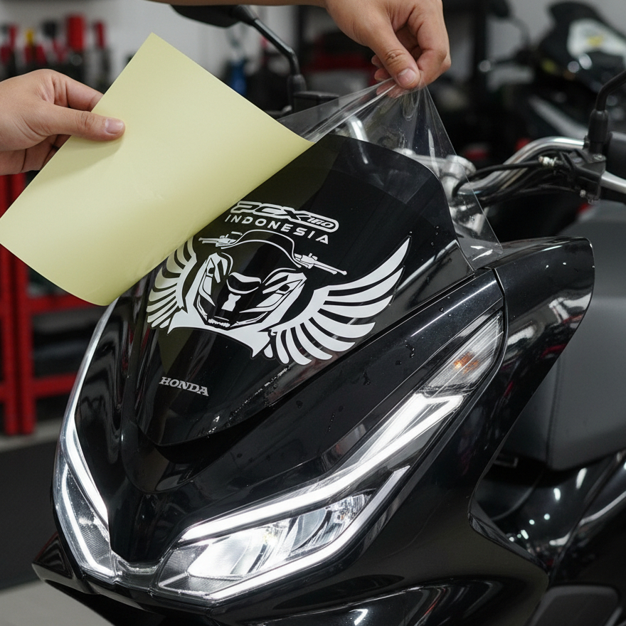 Sticker VISOR Honda PCX 160 Terbaru