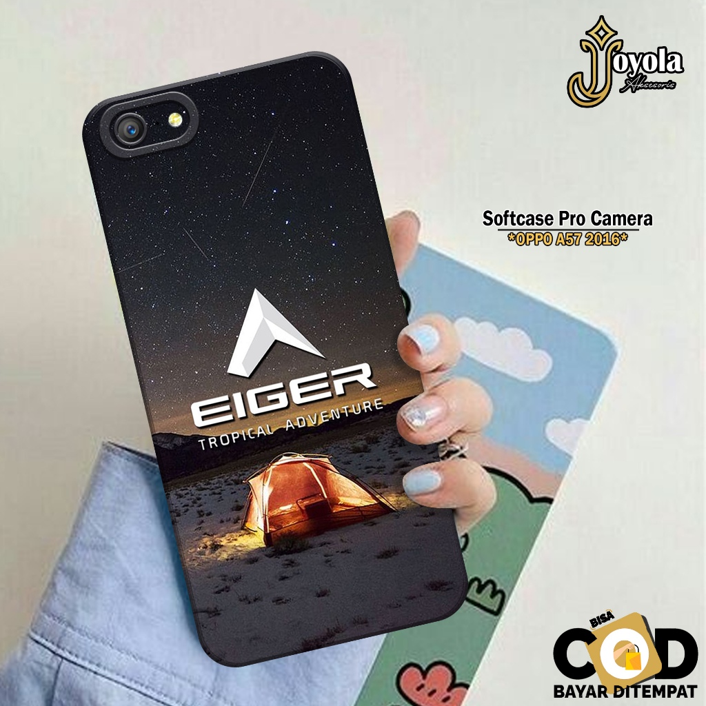 Case OPPO A57 2016 - Fashion Case Branded - Silikon Pro Camera - Softcase OPPO A57 2016 - Kesing OPP