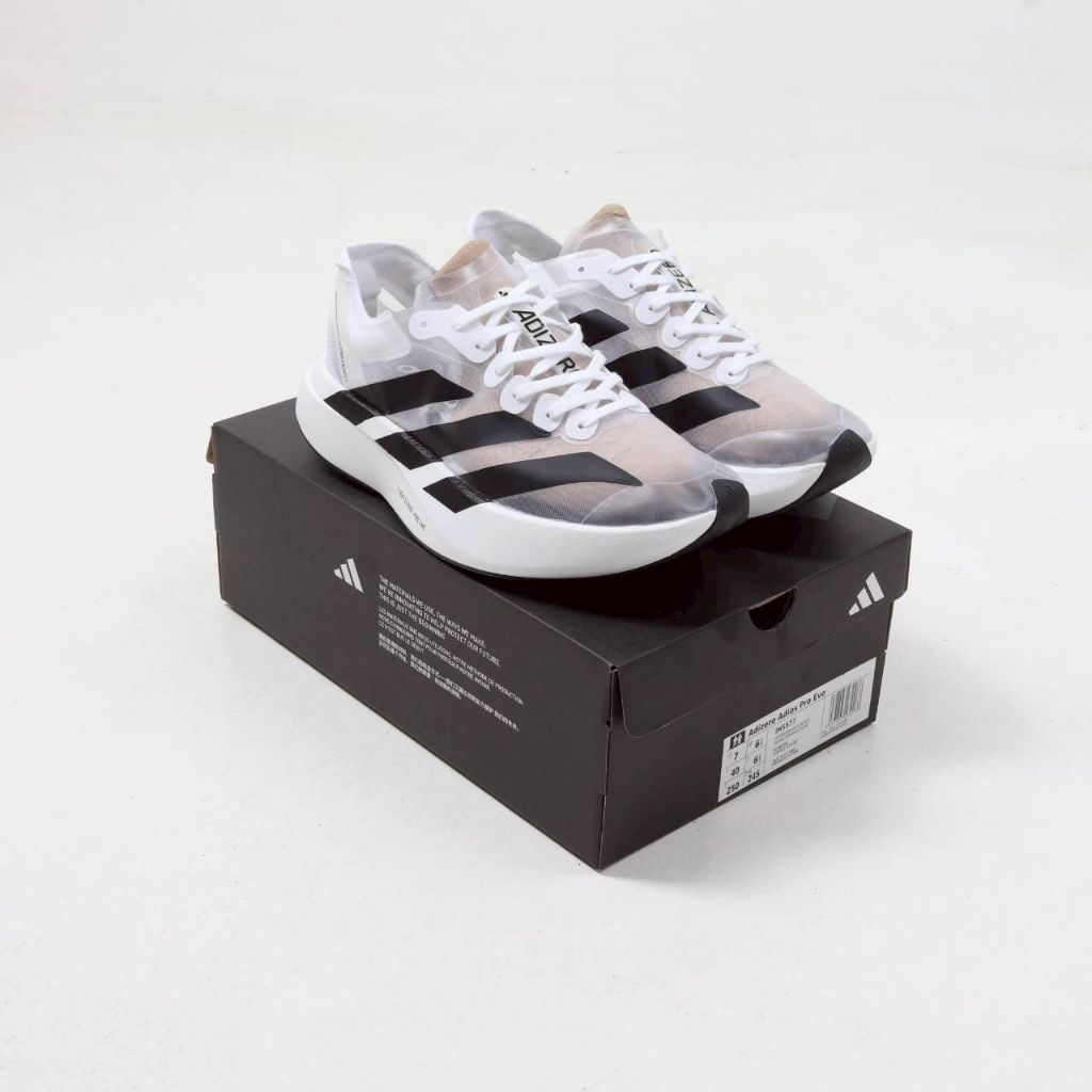 Adidas Adizero Adios Pro Evo 1 White Black