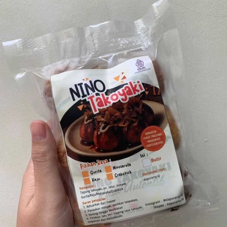 NINO Takoyaki Frozen Gurita