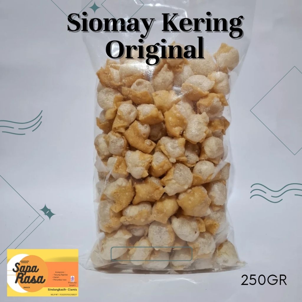 

Siomay mini kering original 250gr