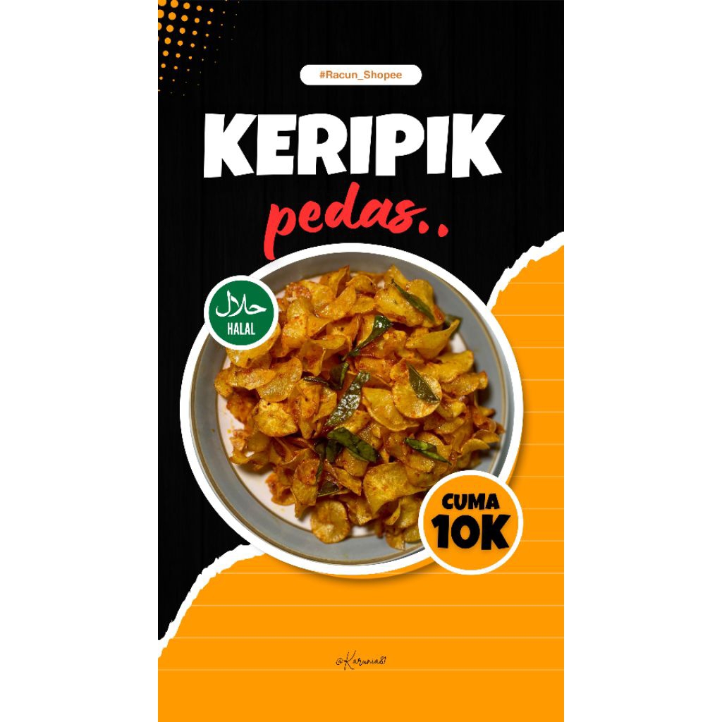 keripik Singkong Daun Jeruk