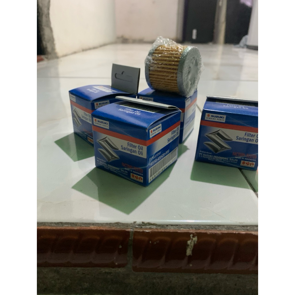FILTER SARINGAN OLI SUZUKI SATRIA FU KARBU SATRIA FU FI INJEKSI GSX HAYATE SKYWAVE SPIN SHOGUN