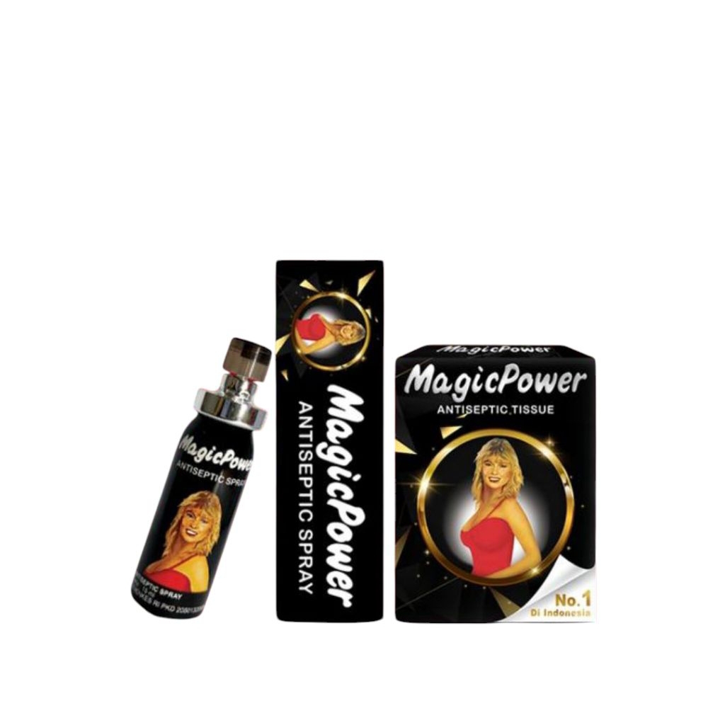 [ BUNDLING ] Tisu Magic Power + Spray Magic Power
