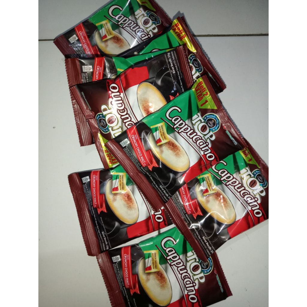 

Kopi Top cappuccino 1 renceng