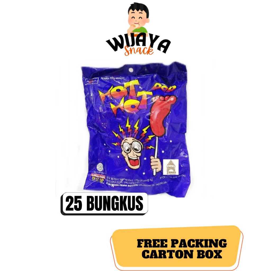 

PERMEN HOT HOT POP PERMEN KAKI ISI 25Pcs