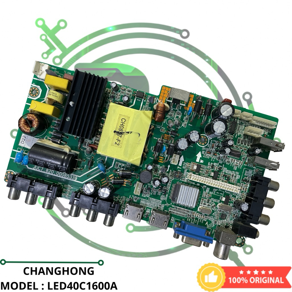 MB MOBO MAINBOARD MESIN TV LED CHANGHONG 40 INCH LED40C1600A LED 40C1600A 40C1600