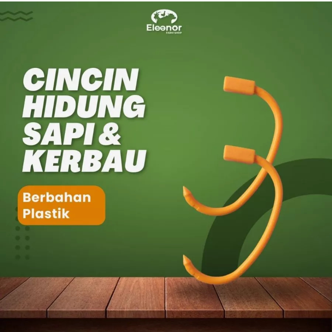Cincin Hidung Sapi Bull Ring Sapi Lembu Kerbau Plastik