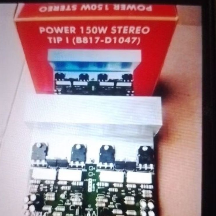 POWER 150 WATT STEREO TIP B_817 D1047