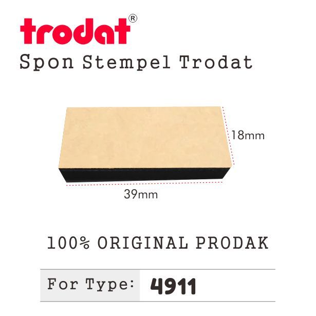 

Spon Original Bantalan Trodat Type 4911