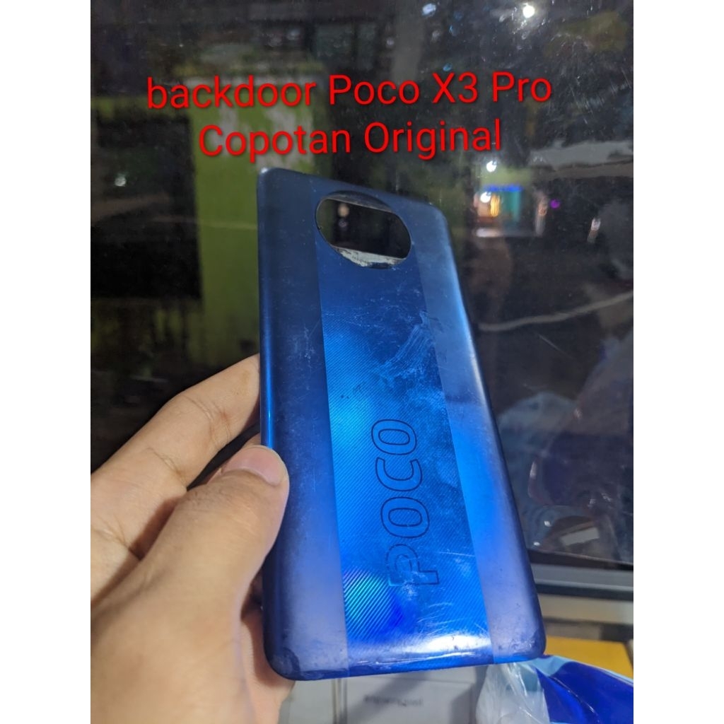 Backdoor Poco X3 Pro Copotan Original