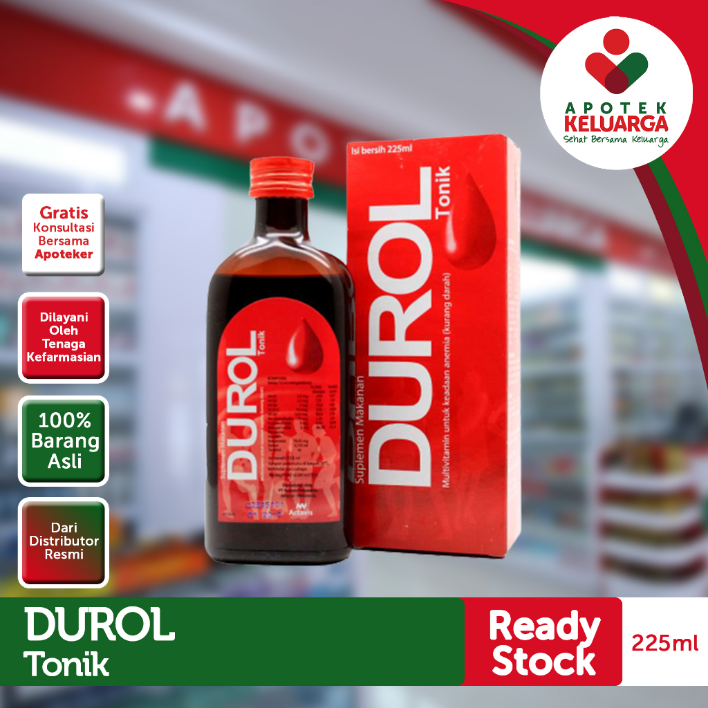 

DUROL TONIK SIRUP 225ML