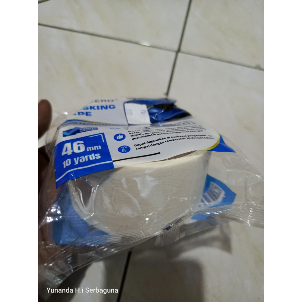 

6 pcs LAKBAN KERTAS 46MM X 10 YARD Rp.10.000