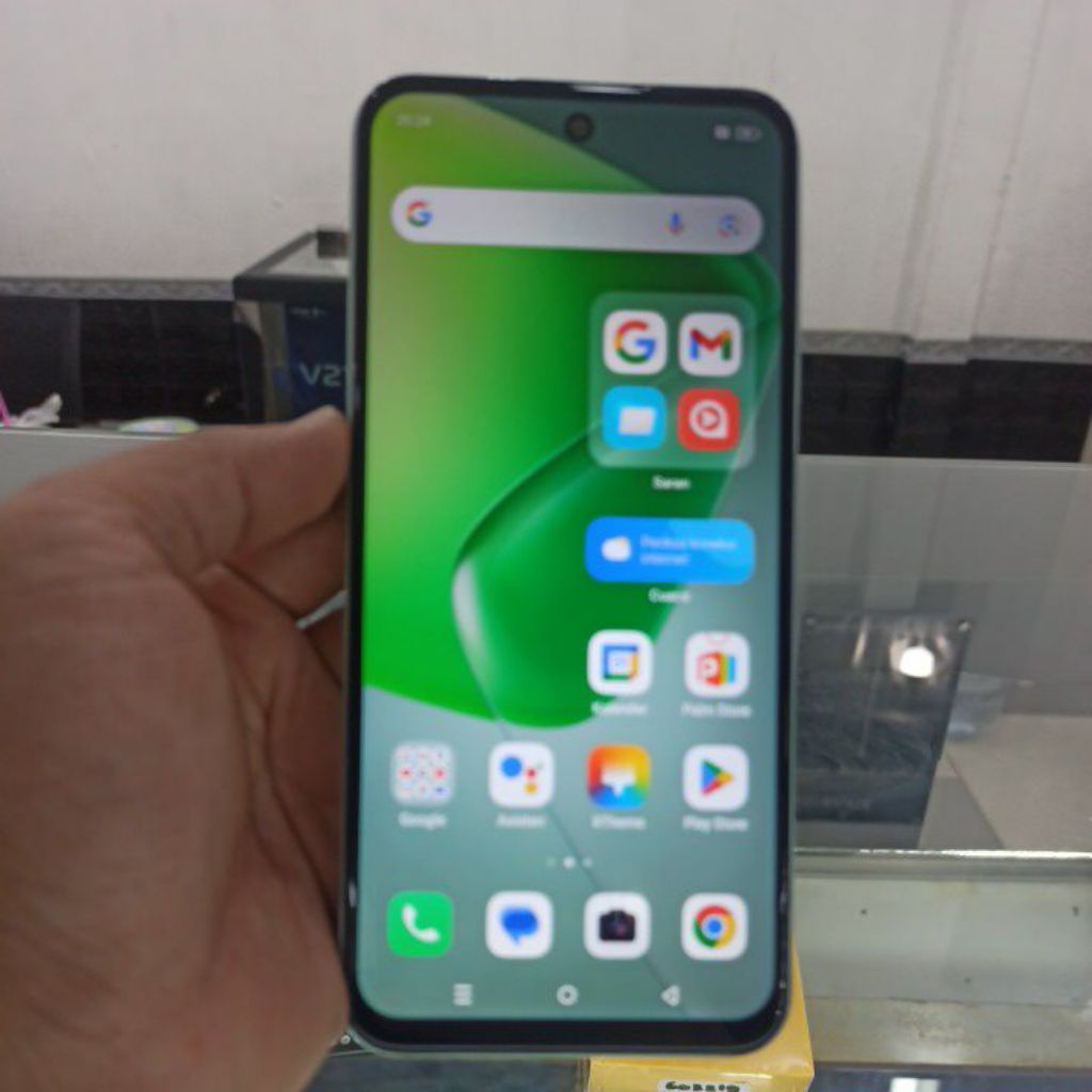 HANDPHONE BEKAS SECOND INFINIX HOT 50I 128/6 UNIT ONLY