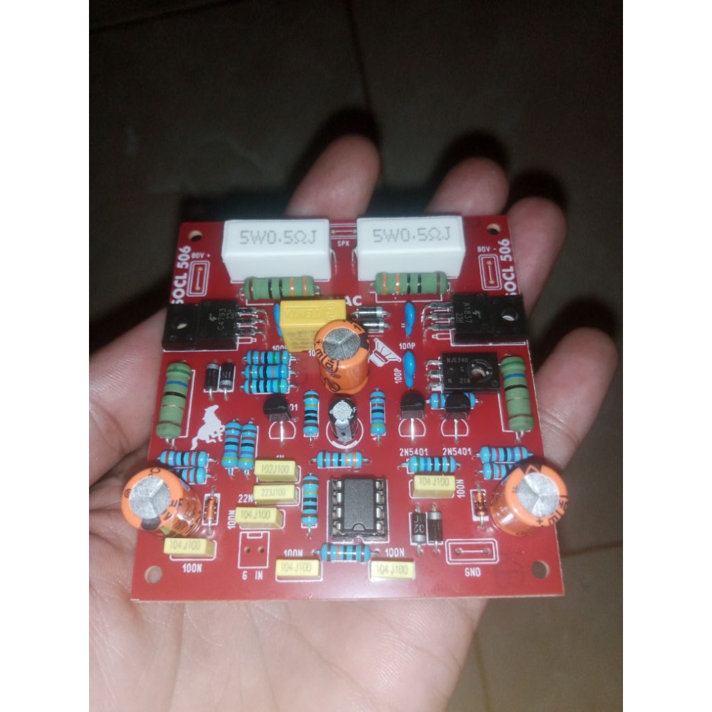 Kit Driver Amplifier SOCL 506 Mono