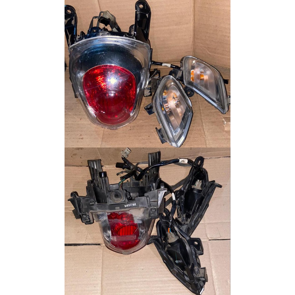 STOPLAMP LAMPU BELAKANG SCOOPY SET SEIN DONAT RING 12 2017-2020 SECOND ORIGINAL COPOTAN