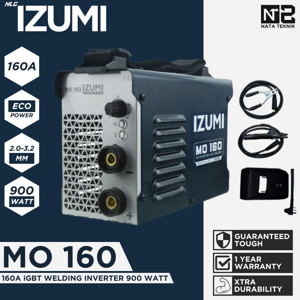IZUMI MO 160 Travo Las / Mesin Las Listrik 160A 900 Watt iGBT IZUMI MO160 Welding Inverter
