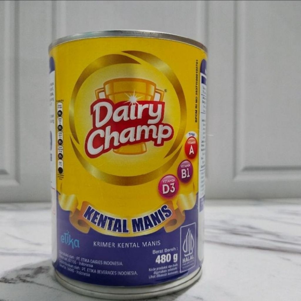 Susu krimer Kental manis Dairy Champ / susu kental manis Dairy Champ 480gr
