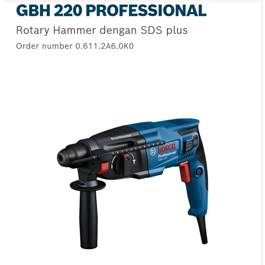 Bor Beton GBH 220 Bosch