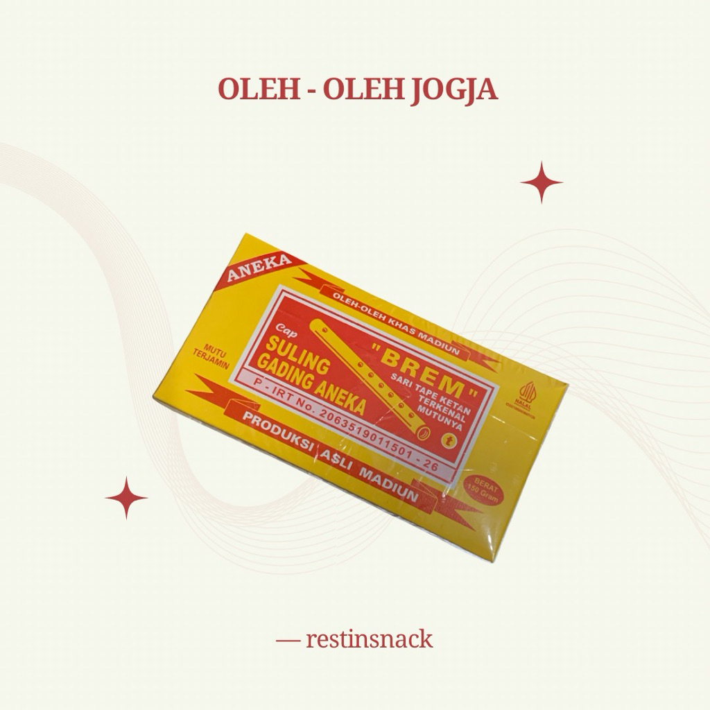 Brem madiun cap suling gading