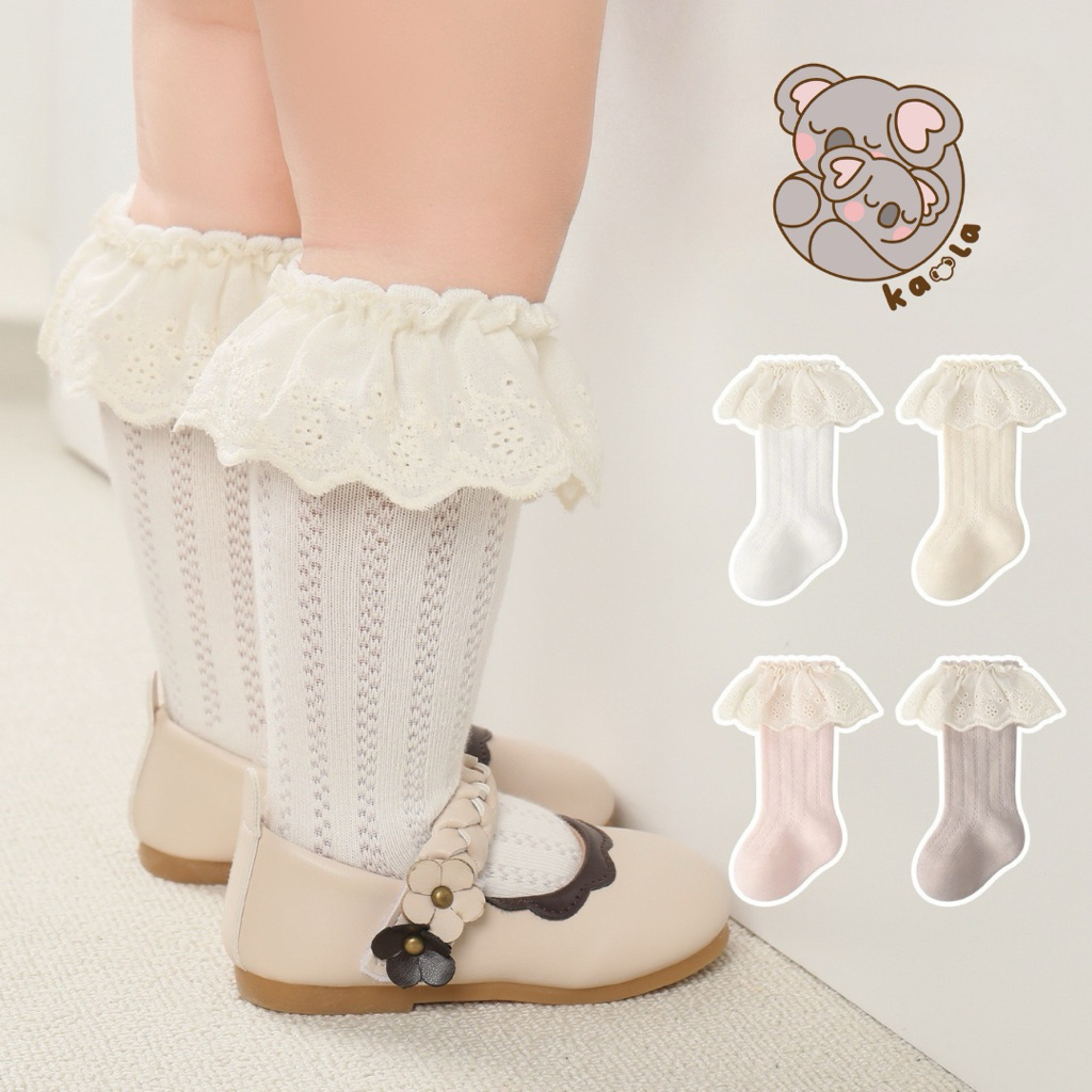 KAOLA - Rara Ruffle Socks | Kaos Kaki Bayi | Kaos Kaki Balita