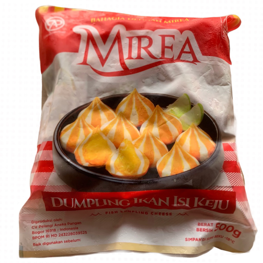 

Mirea Dumpling Keju Isi 500GR