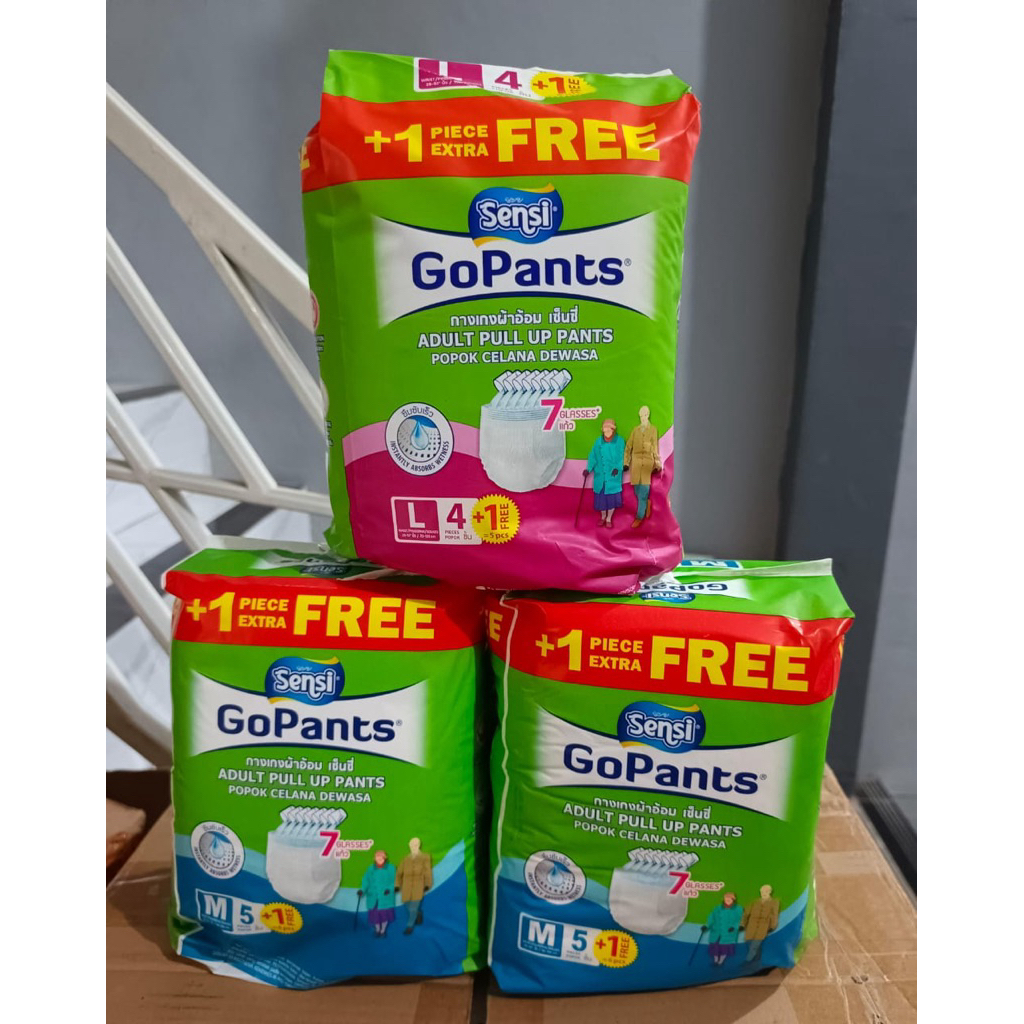 Sensi GO PANTS / Diapers Pants Sensi / Pampers Celana Sensi