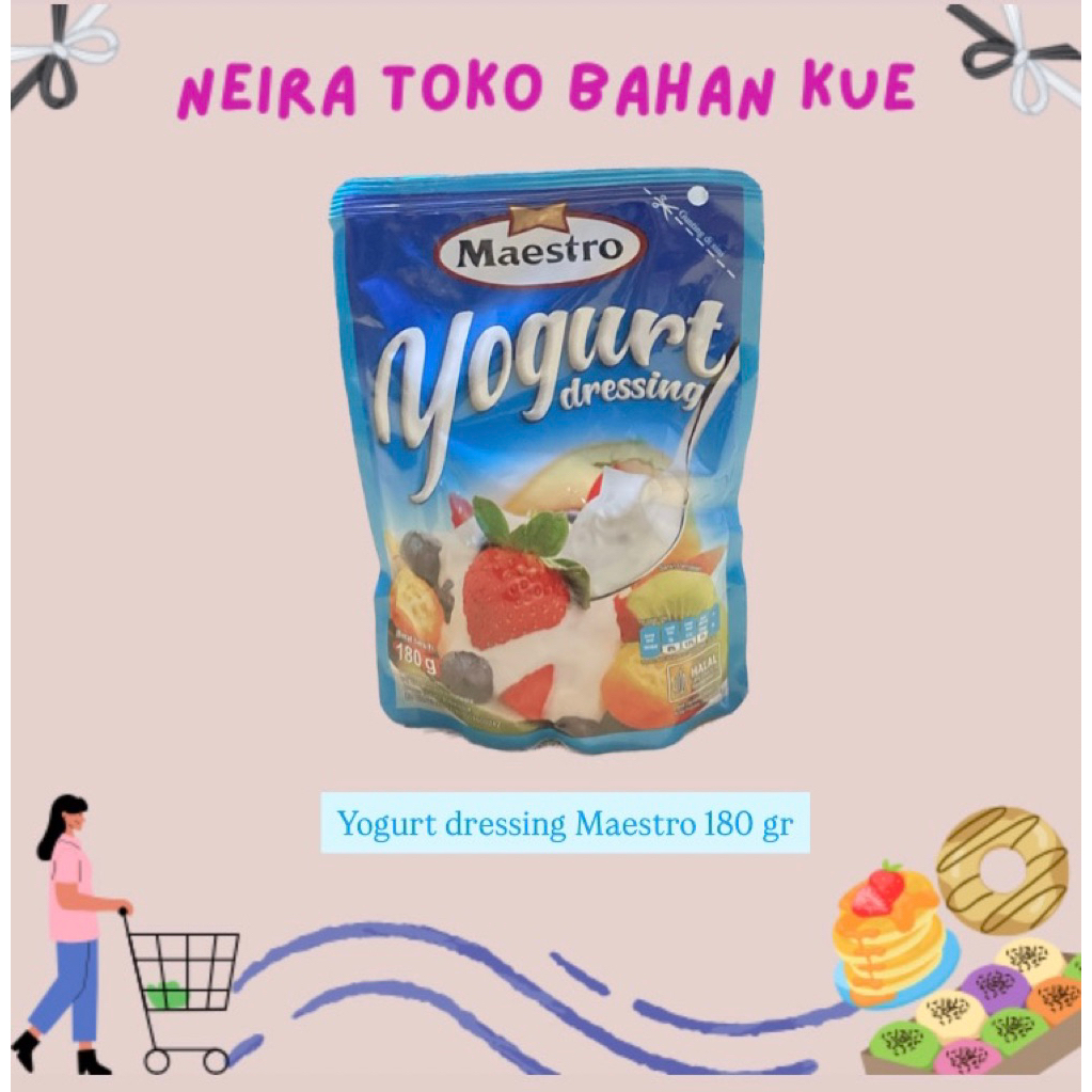 

MAESTRO YOGURT DRESSING/YOGHURT 180 GR