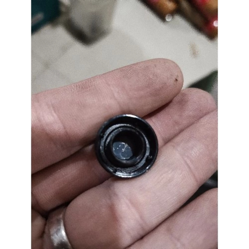 Tutup handel reel dust cover hitam untuk ryobi/abu garcia dan defector flanker 1000 s/d  6000 PH