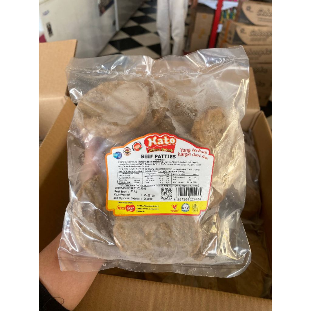 

Hato Beef Patties 500gr