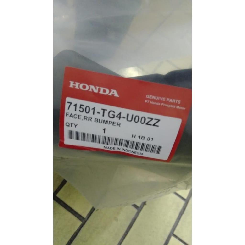 bumper belakang brio 2014 2015 2016 2017 2018 ori