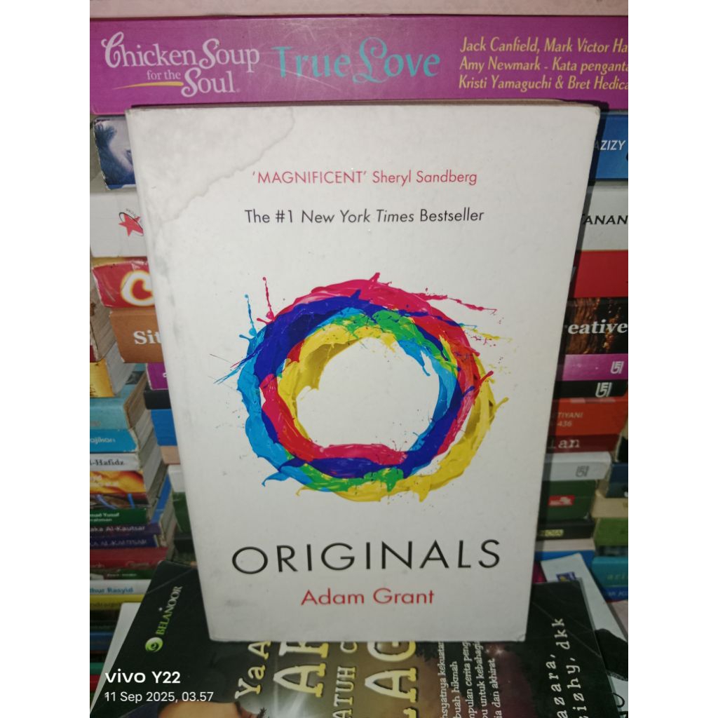 Buku Bekas (Original) ORIGINALS Adam Grant