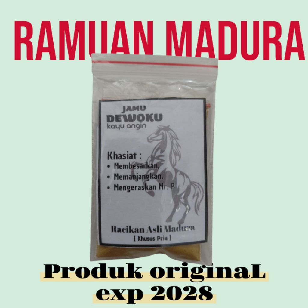 COD JAMU BUBUK RAMUAN MADURA DEWOKU