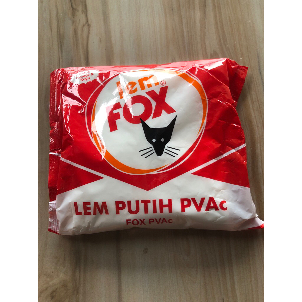 

lem fox 400 gram / lem putih PVAc / lem kayu / lem plamur / Fox 400gram